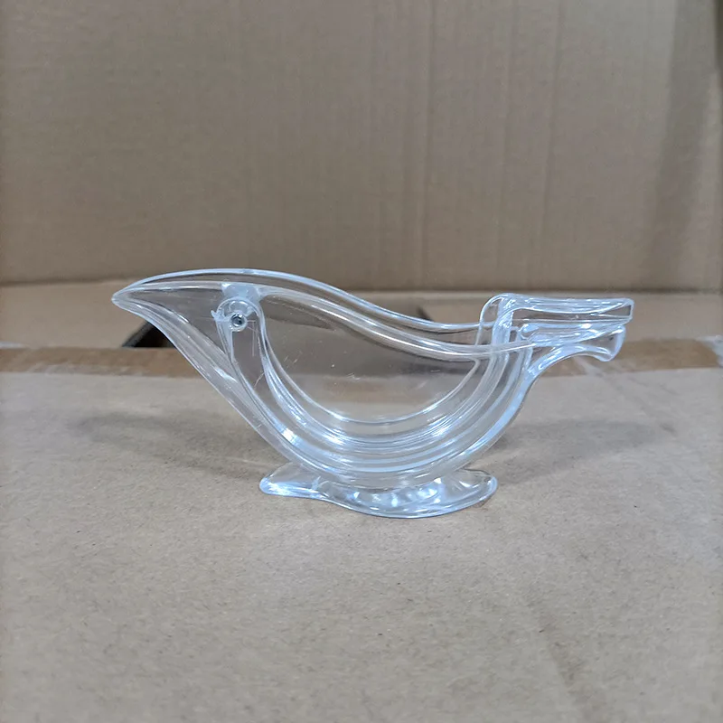 Kitchen Accessories portable manual Press lemon juicer home fruit store transparent lemon juicer Slice Squeezer