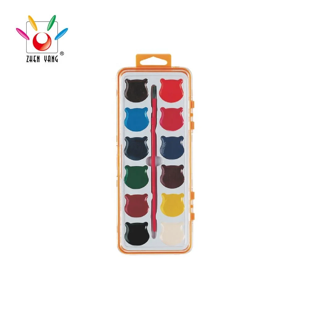 GOOD QUALITY REASONABLE PRICE SEMI MOIST WATERCOLOR SET SUPPLIED by OEM FACTORY