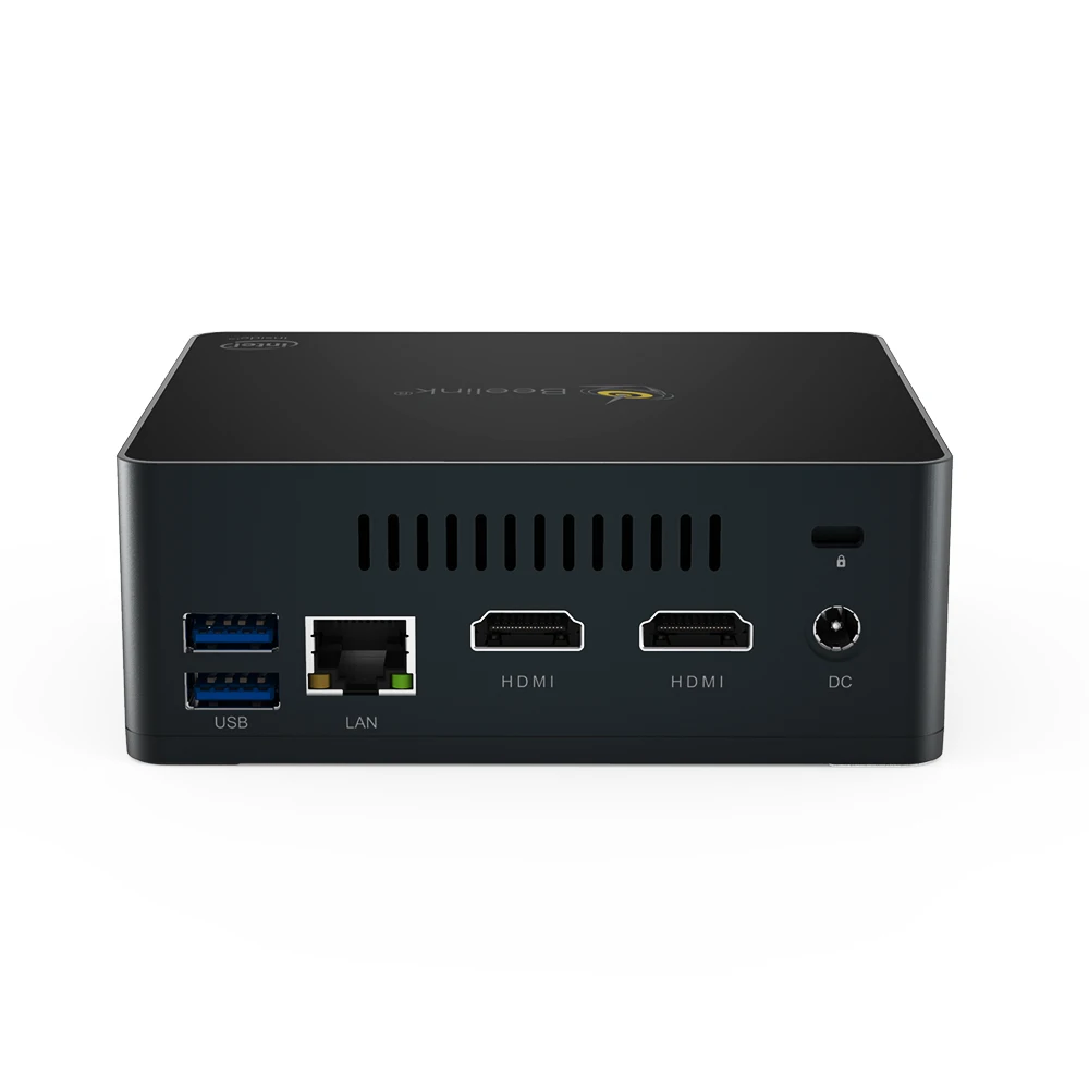 Beelink GK Mini J4125 8GB 128GB 5G Wifi Gigabit Ethernet desktop USB 3.0 Computer Ubuntu Win10 Mini PC
