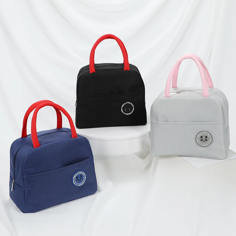 
600D Material Lunch Tote Bag Recycled Wholesale Thermal Insulated Cooler Bags 
