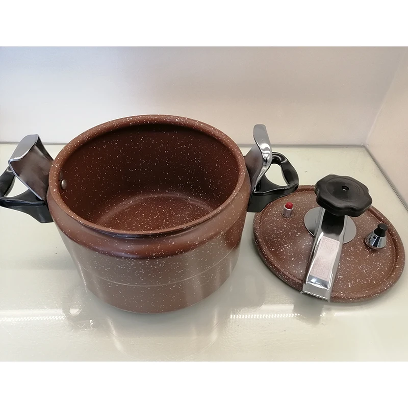 Home Use 3L to 20L Middle East Marble Coating pressure cooker cooking pot