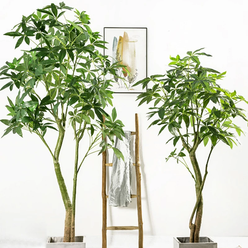 Artificial Pachira Aquatica Plant Guiana Chestnut Tree