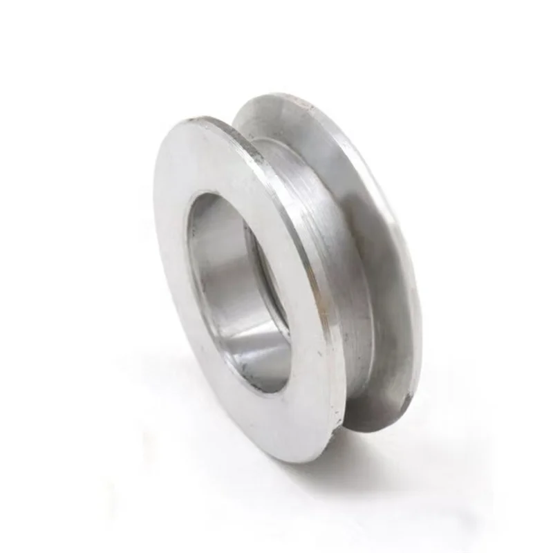 201/304 Stainless steel U-frame rail wheel V/H/U type rope lifting pulley