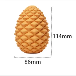 Newest Pet Dog Rubber Chewing Toy Pine Cones Snacks Treats Leaking Pet Chew Toy Pet Chew Toy Silicone