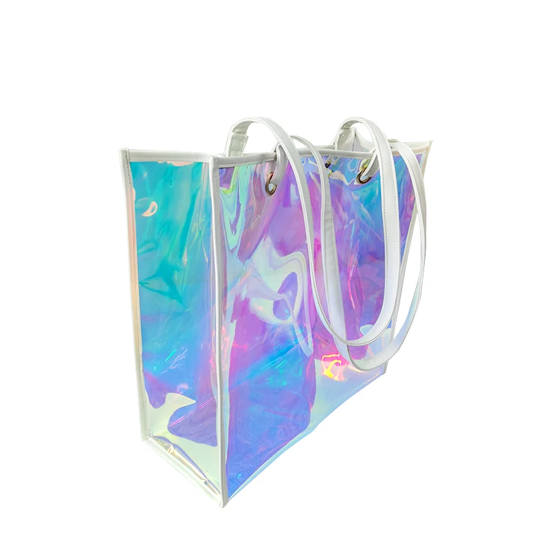 Factory customized PVC makeup bag transparent makeup plastic cosmetic bag tote bag