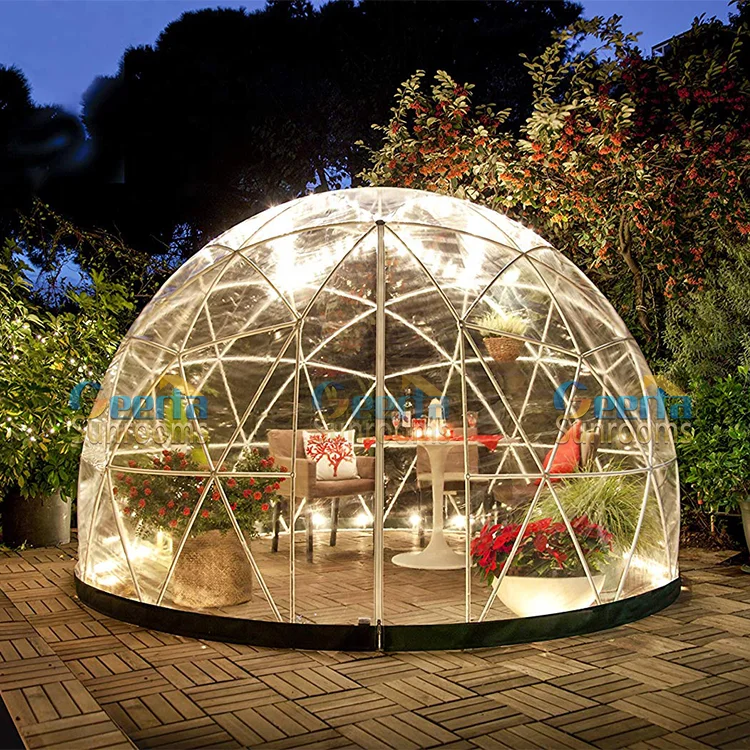 Aluminium winter garden sunrooms dome glass house prefab sun room four season for living on sale