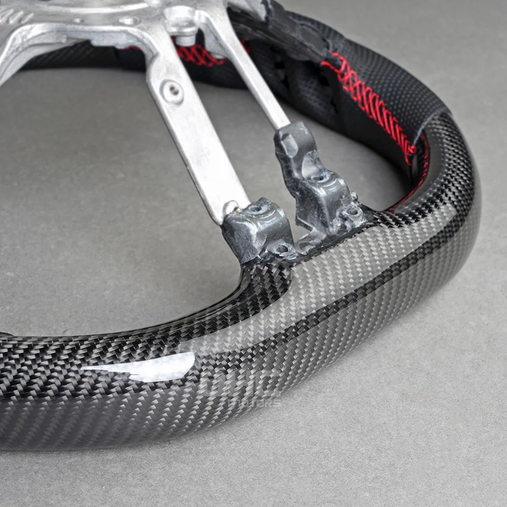 US In Stock Carbon Steering Wheel For Mercedes-Benz A-Class Amg W222 W213 W214 W177 Cla W463 W205 Steering Wheel 2019 2021 2023