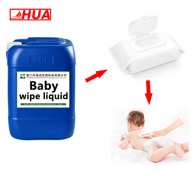 Baby wipes daily chemical raw material embalming fluid Wipes solution