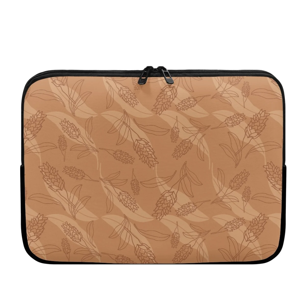 Low Price Low Moq Private Custom Hawaii Artist Red Ginger Prints High Quality Portable Waterproof Computer Bag Print On Demand