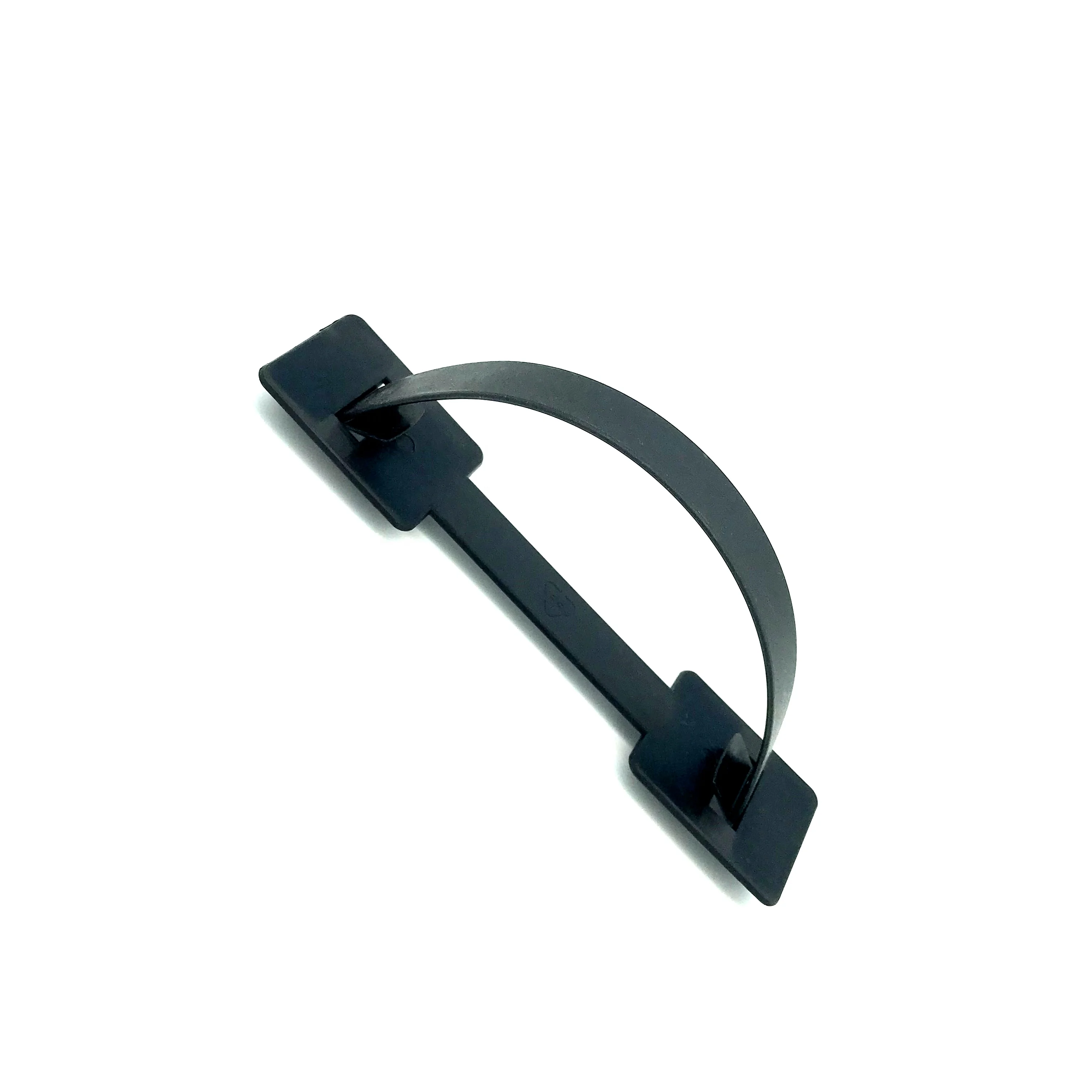 Quick shipment, handle on plastic cartons, plastic color box gift box handle