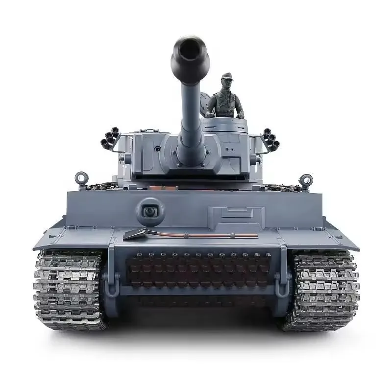 Henglong 1:16 German Tiger I RC Heavy Tank Metal Track Infrared Battle for Custom Modifications
