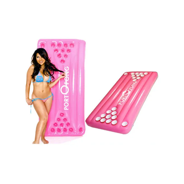 Дешевый индивидуальный Плавающий надувной Пивной Стол для бассейна