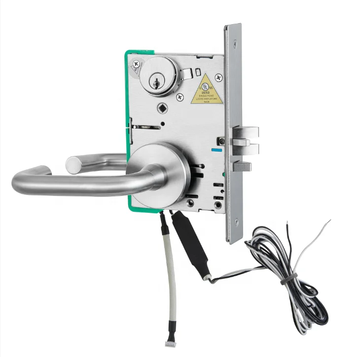 KEYMAN Electronic Lock American SOLENOID FUNCTION Electrified Door Lock Mortise ANSI Grade 1