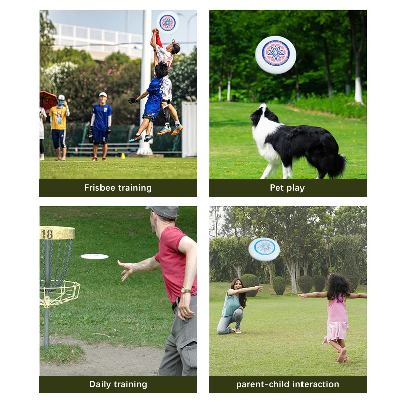 Cheap Factory Price OEM convenient Customize Logo  Water Resistant  professional ultimate flying disk