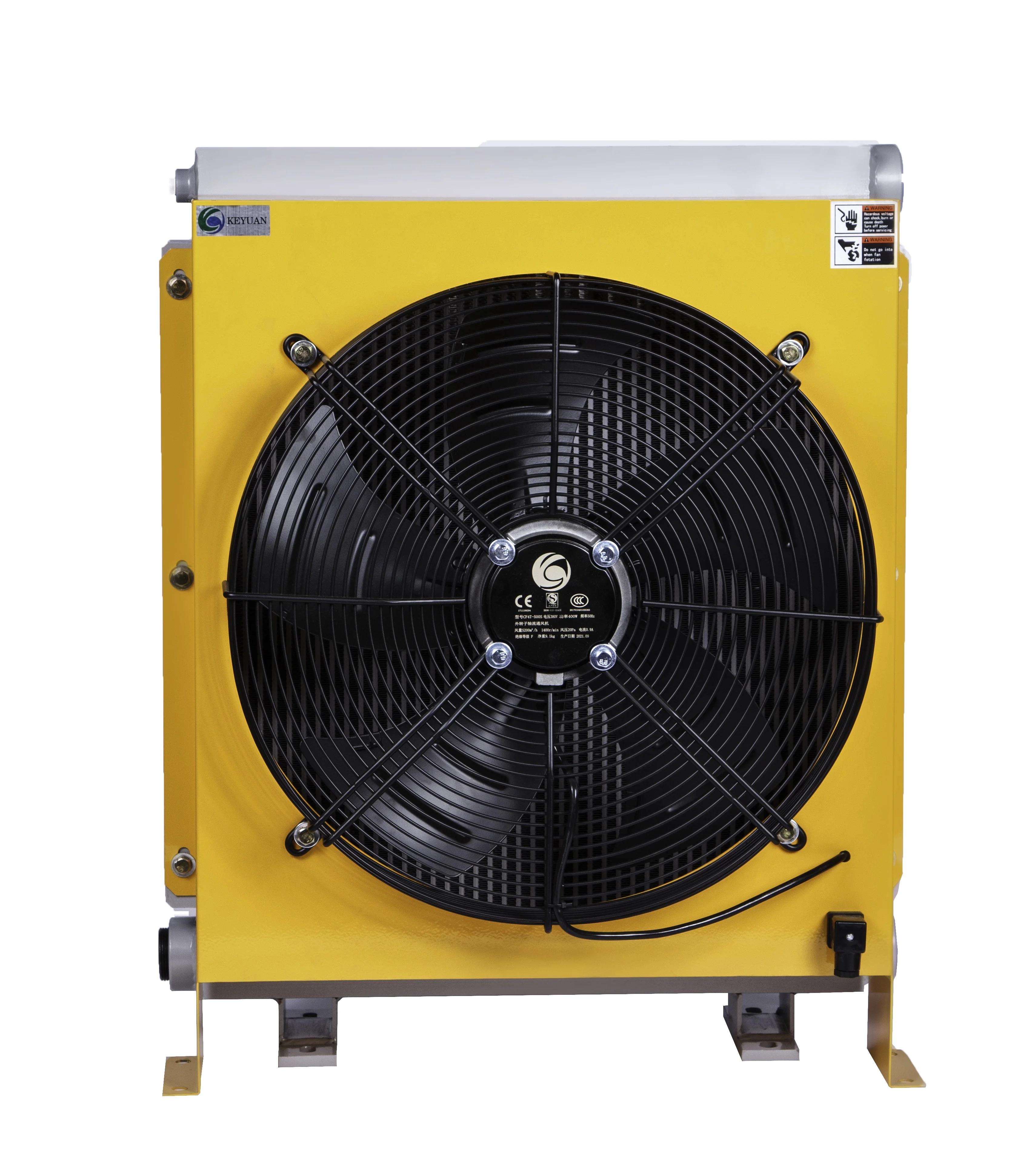 AH1680T-CA 300L/min Aluminum Hydraulic Oil Cooler Heat Exchanger For Industrial Press Machine