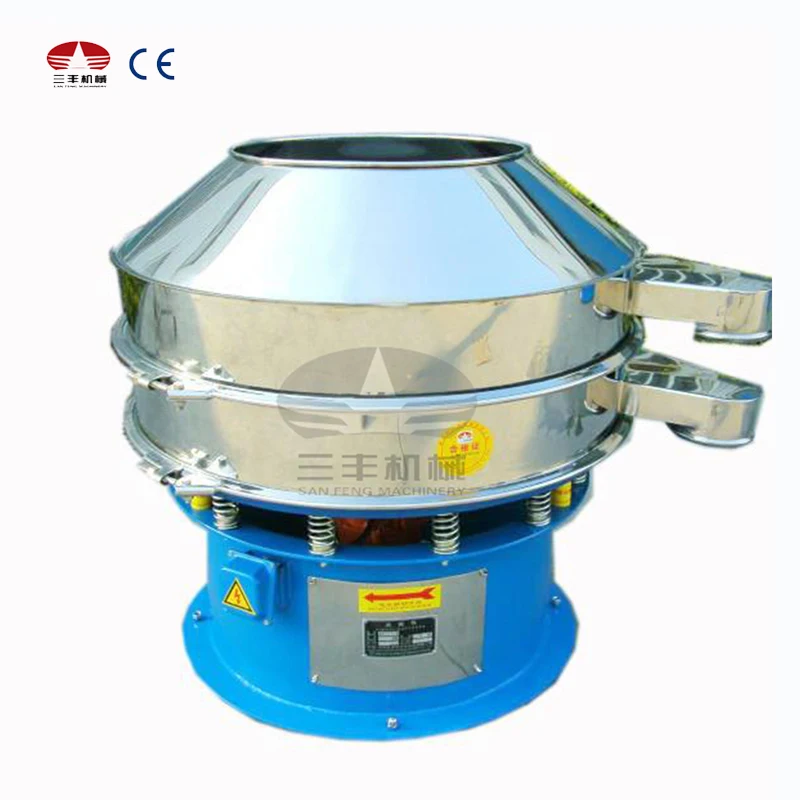 Круглая вибрационная сито для обработки порошка