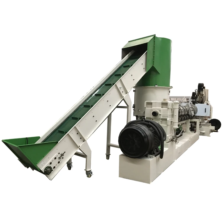 Отходы, переработанные полиэтиленовые Полипропиленовые пленочные пакеты, машина для гранулирования, пластиковые гранулы