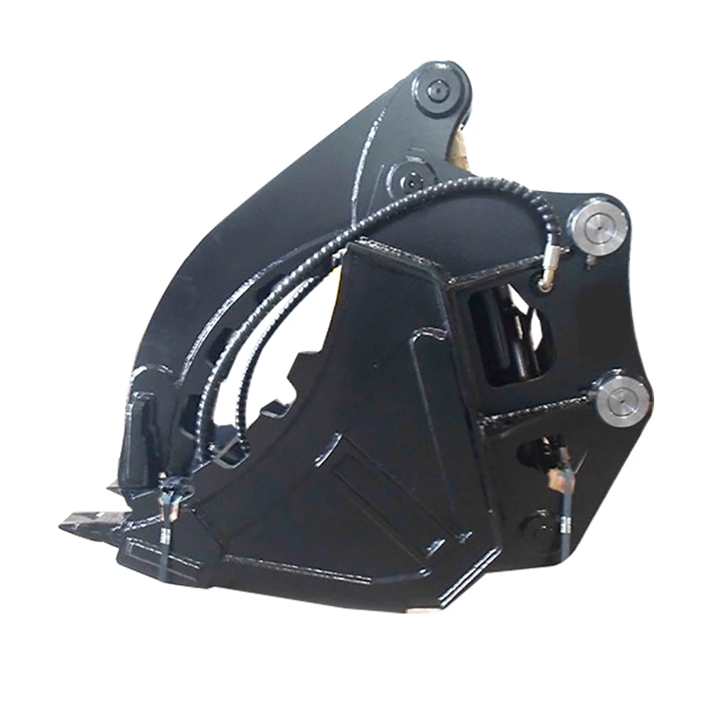 OEM New Forestry Work Excavator Hydraulic Grab Bucket Grapple HD Steel Bucket for Construction and Farming