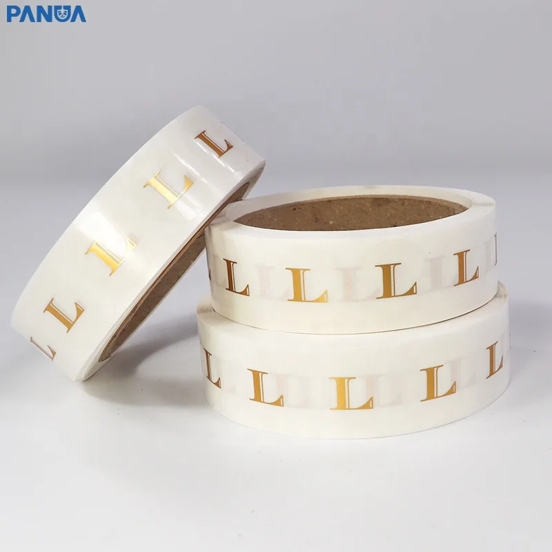 High quality custom printing lip gloss tube stickers private clear logo adhesive  vinyl lip gloss bottle labels sticker roll