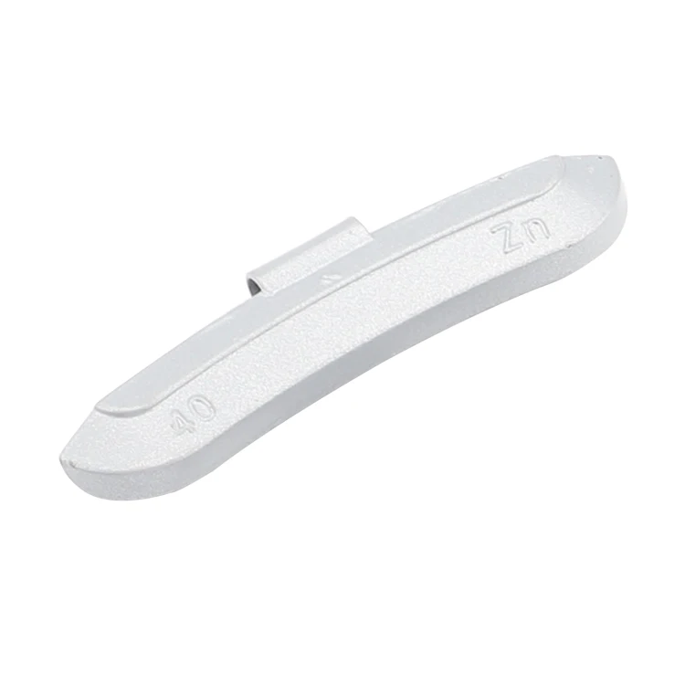 Reecheng Lead Free TZS 40g Rim Truck Tire Zinc Clip on Balance Wheel Weights