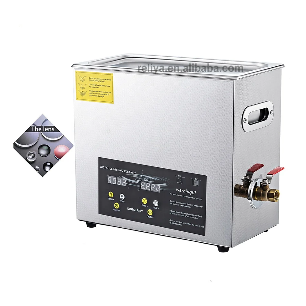 10L Stainless Steel Ultrasonic Cleaner Ultrasonic Fuel Injector Cleaner Machine Ultrasonic Cleaner Vegetable
