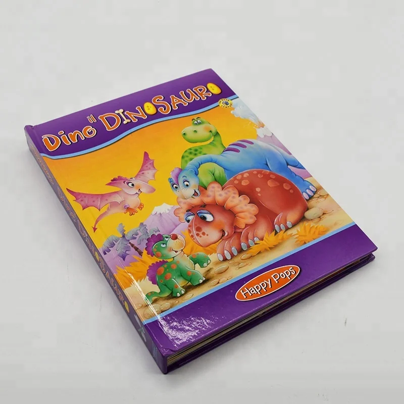 3D-стереоскопическая книга с принтом динозавров