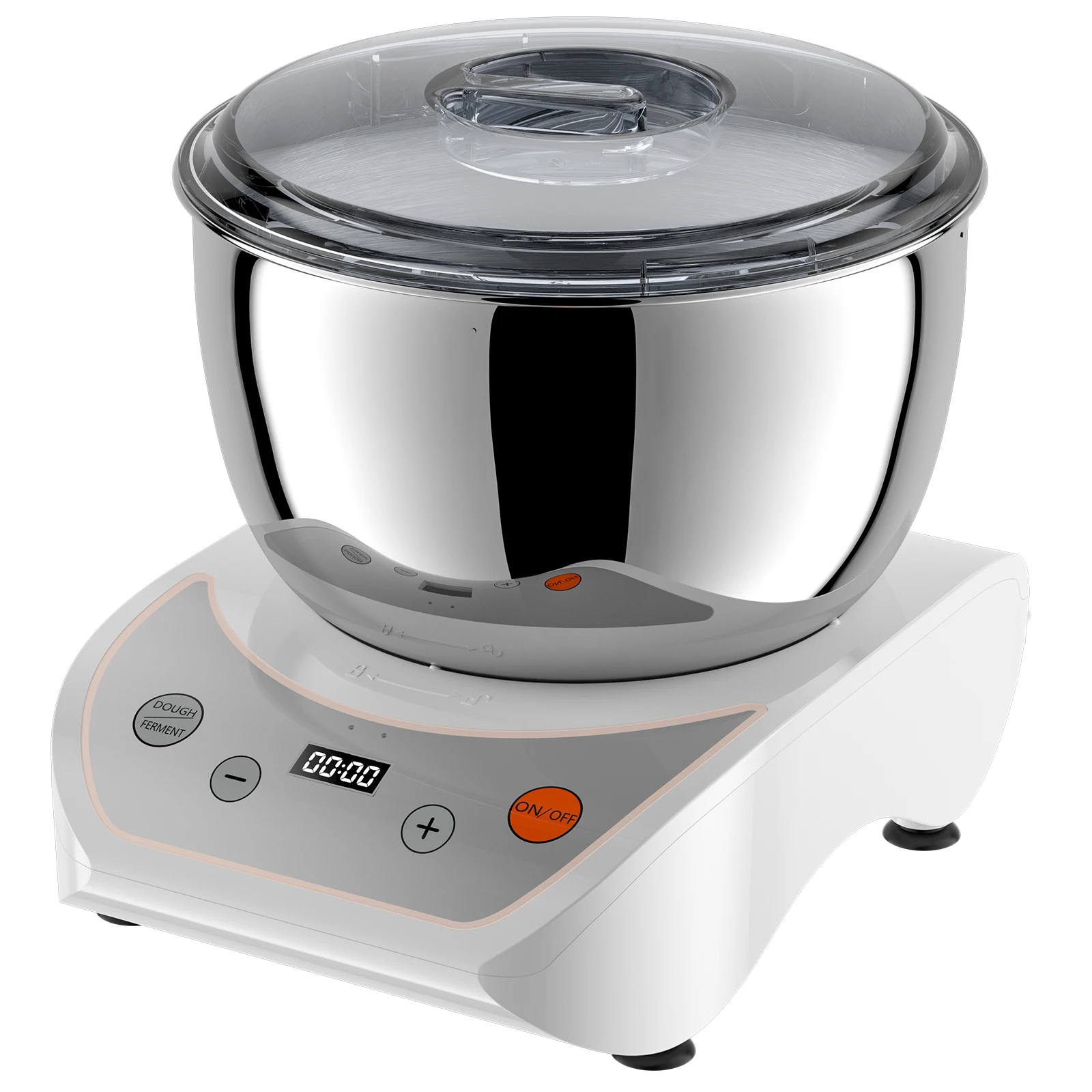 Кухонный Электрический миксер для выпечки 5 л из нержавеющей стали