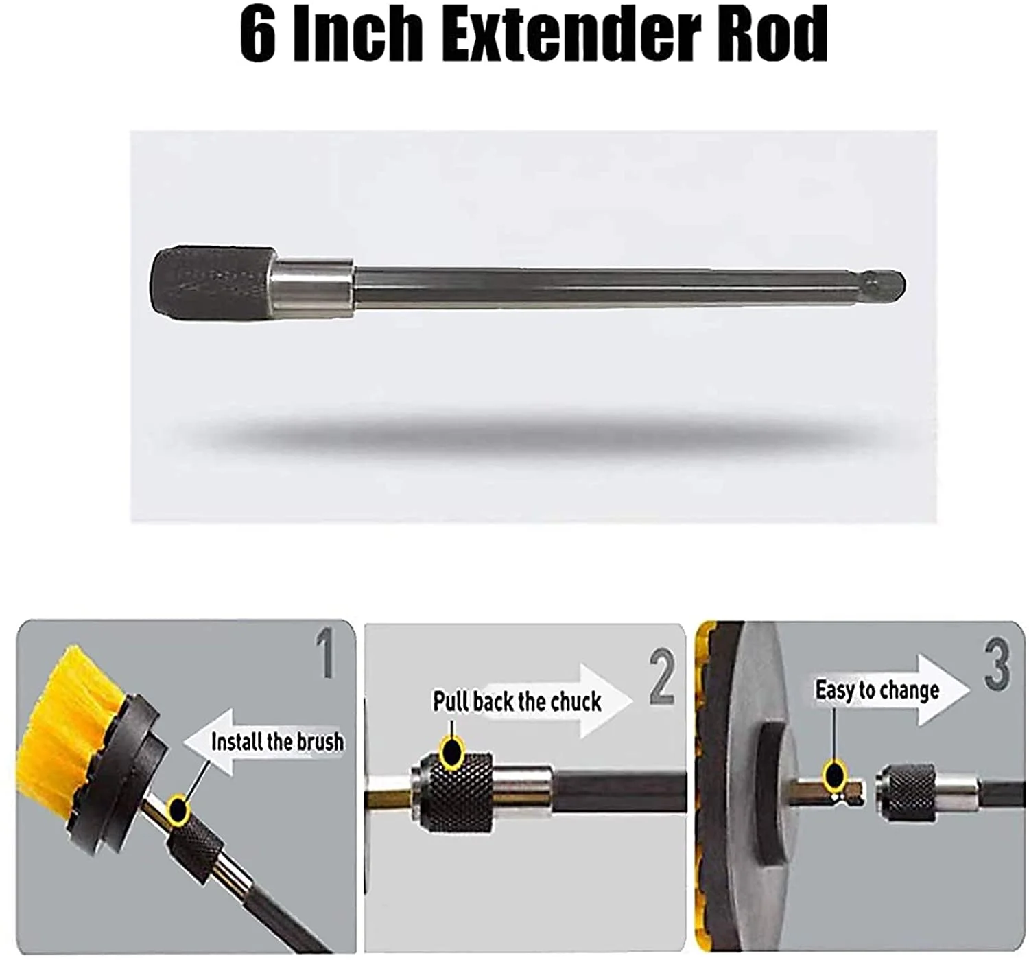 14x All Purpose Cleaning Kit Electric Drill Brush Attachment Set Power Scrubber