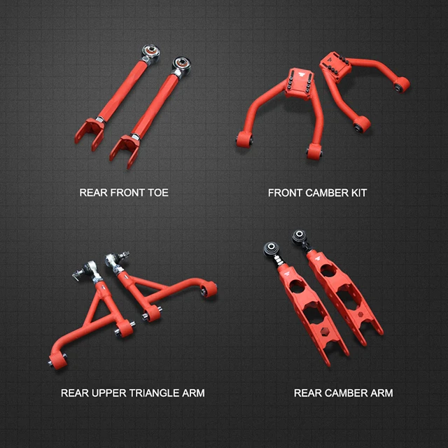 Aluminum Steel Suspension Wishbone Control Arm Kits for 1998-2005 Lexus IS200 GS300 SC430 Rear Camber Kits