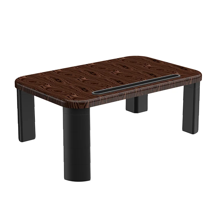 
Wooden Elegant Universal Compatibility LCD Monitor Riser Stand High Quality One-piece Wood Computer Monitor Riser Stand 