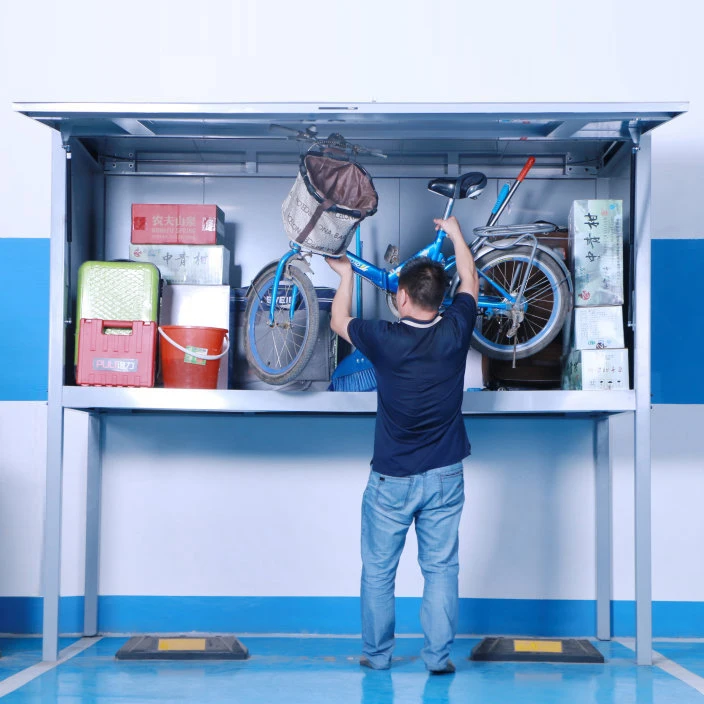 Popular over Car steel Bonnet parking locker garage tool cabinets metal storage