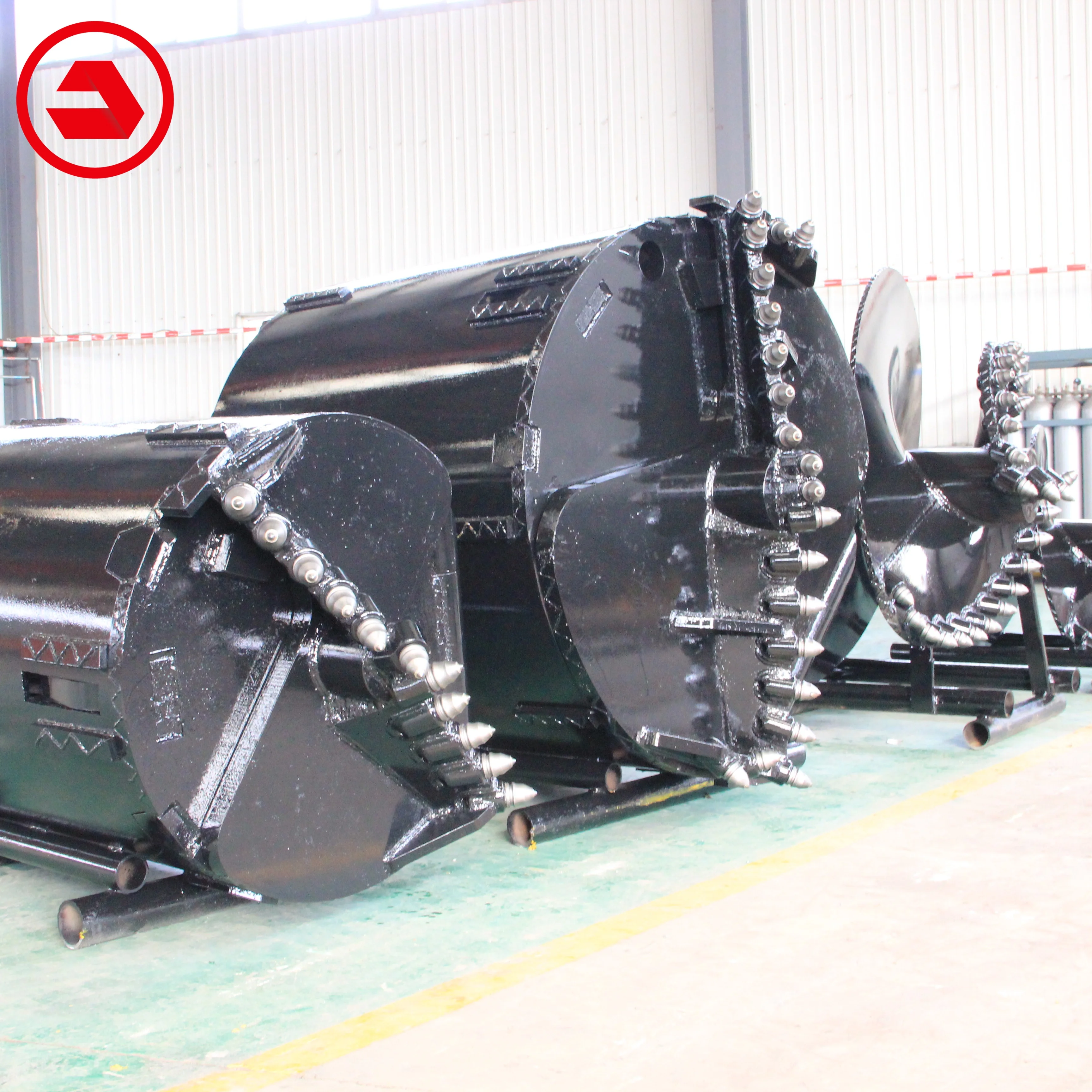 100%High Quality Rotary Drilling Tools 1500mm Drilling Bucket Core Barrel With Bullet Teeth