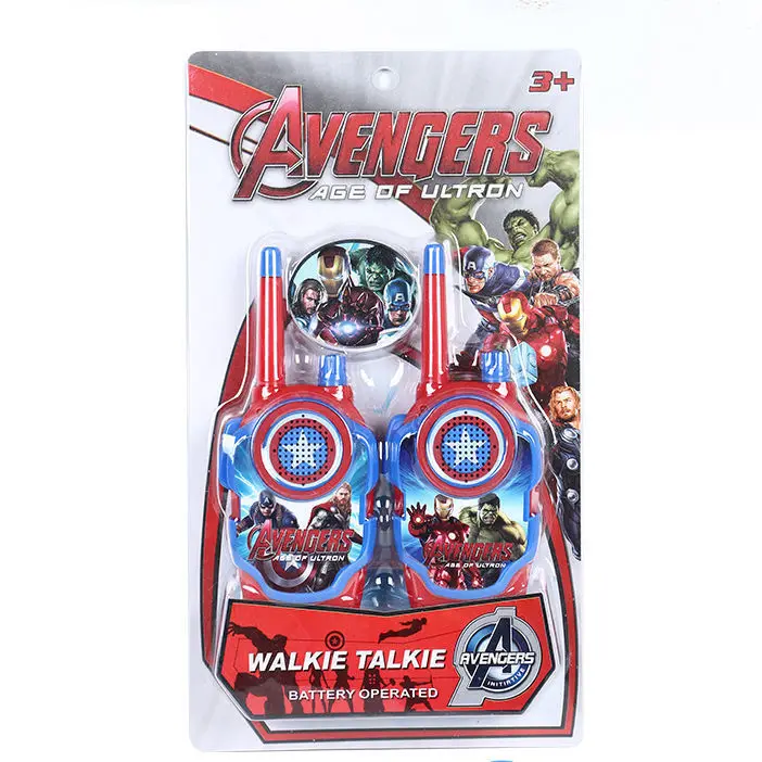 spider man children play walkie talkie toy 2pcs variety of patterns kid walkie talkie phones set,Spiderman Toy Walkie Talkies
