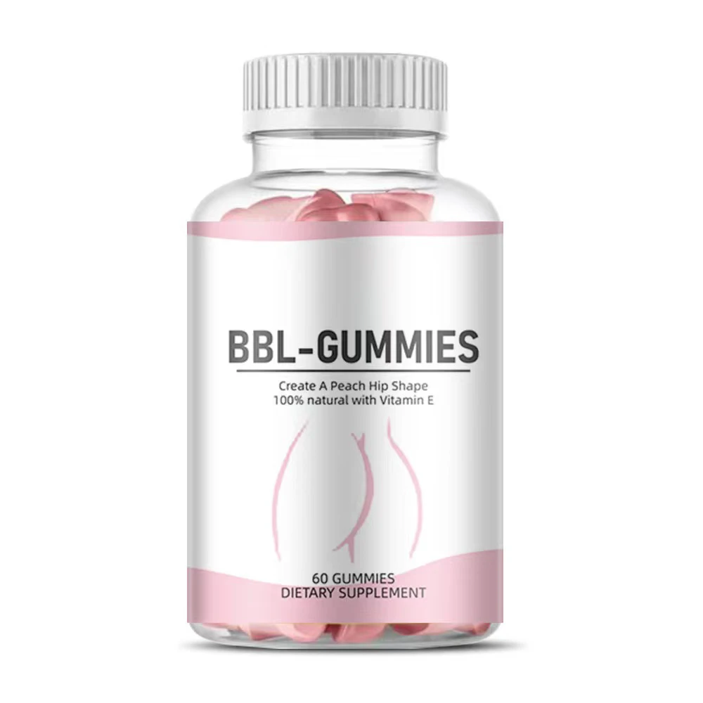Wholesale Nutritional Supplementen Customized Shapes Pectin Pour Fesse Gummies Natural Hips Up and Bum Butt Enlargement Lifting