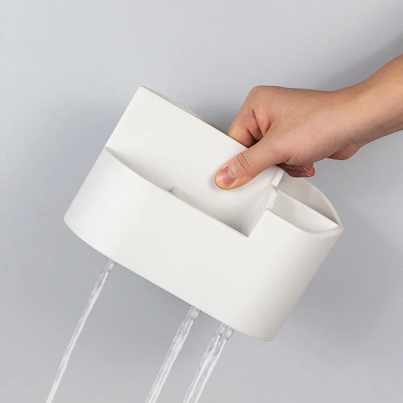 Delux Toothbrush Holder 5 Compartment Tooth Brush Caddy Bathroom Accessories Stand Organizer Rack for Home