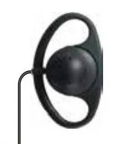 Acoustic Tube Earpiece for 2-way radio applicable to public safety, industry and enterprise users