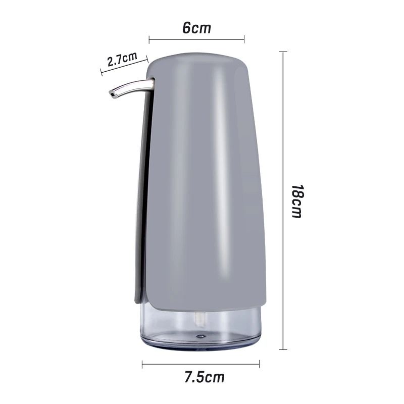 Masthome Novel fashionable cover smooth plastic touchless soap foam dispenser set with high cost performance for kitchen