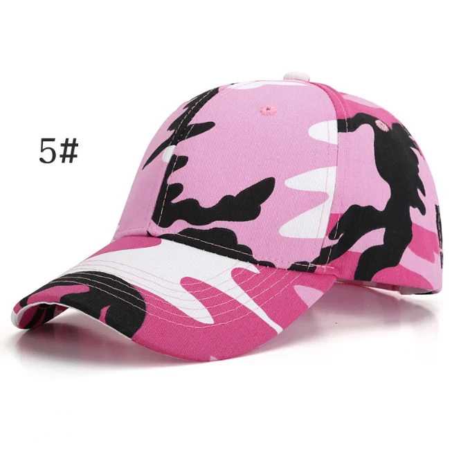 2023 Outdoor cotton camouflage baseball hat spring and autumn fashion European and American sports leisure peaked hat