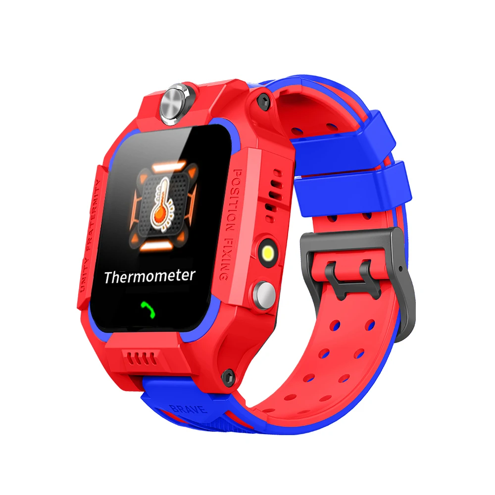 W02 smart watch kids Forehead Temperature With GPS LBS SIM Card Slot for Children