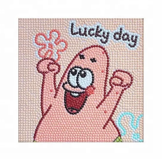 2023 new style 5d diy cartoon handmade diamond paintings for  Art and Crafts Set kristal christmas kits for kids