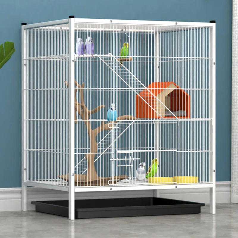 Professional Supplier Encrypted Squirrel Cage Pet House For Small Animals galvanized wire parrot cage Cat Fence Pet cage