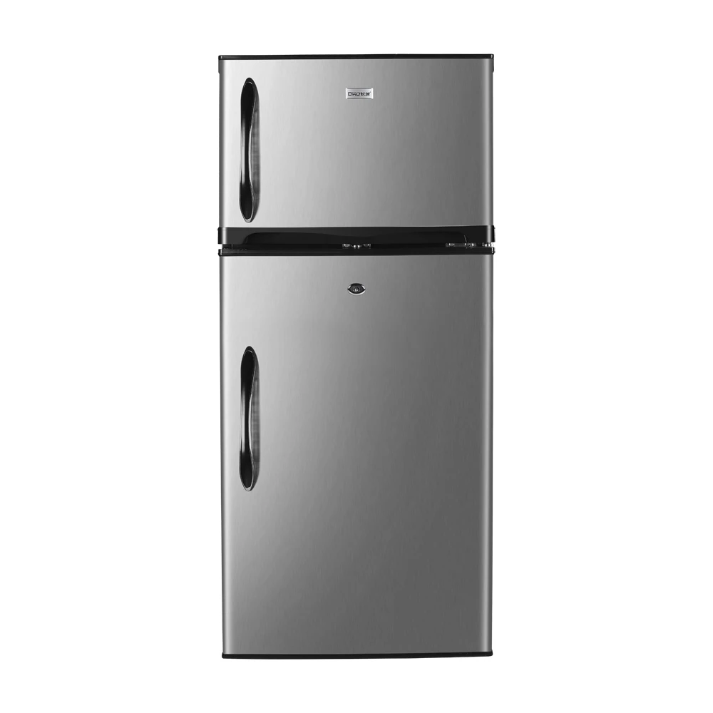 
 Домашний двухдверный винный холодильник 175L, серый холодильник и морозильные камеры  