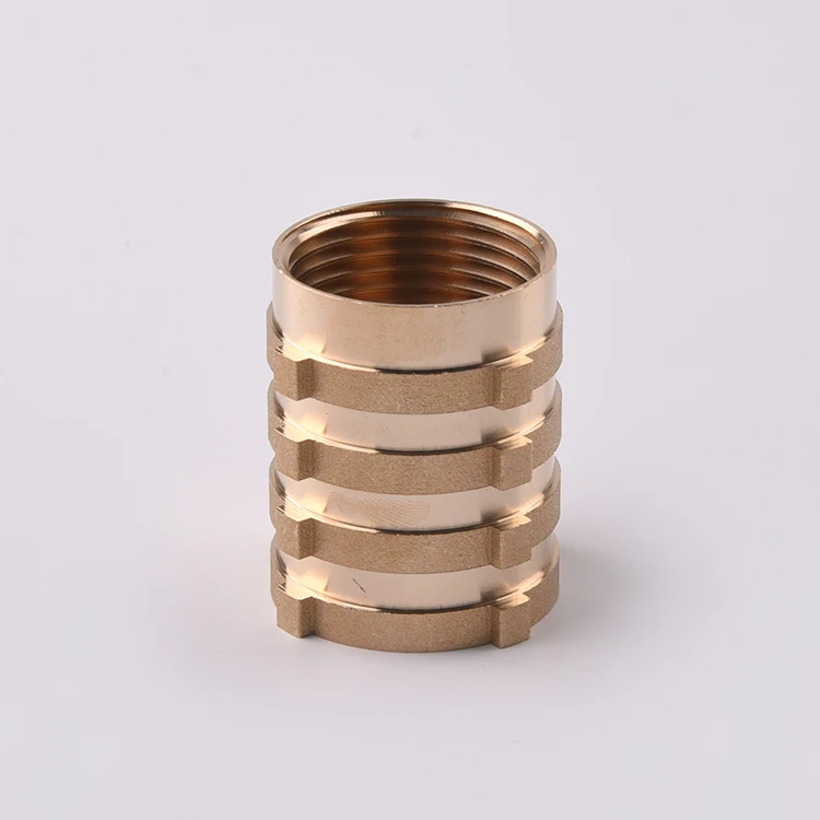
Male Threaded Straight Coupler Coupling Compression Brass Forging Pe Pipe Fitting Connector 