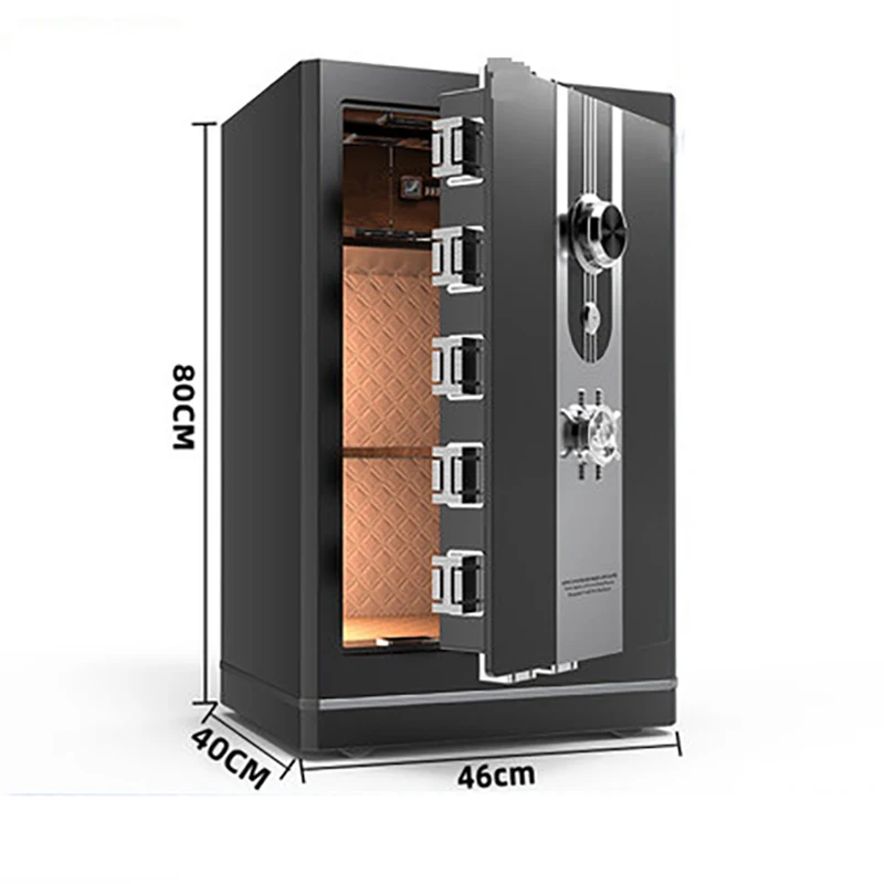 High quality steel electronic deposit safe, fire-resistant electronic digital metal safe, office and household safe