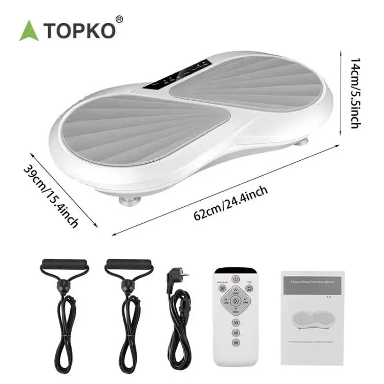 TOPKO High Quality Burning Fat Foot Shaker Vibration Machine Exercise Machine Multifunctional Vibration Fat Reducing Machine