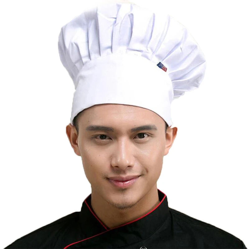 Wholesale Customized Adjustable Chef Hat in Restaurant Bar Uniforms Work Pastry Chef Hat