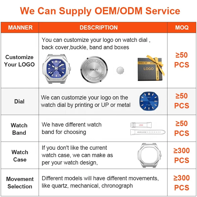 New design your Own Watch Classic Luxury Custom with Logo Minimalistic All Stainless Steel Hand Wrist Quartz Watch For Men