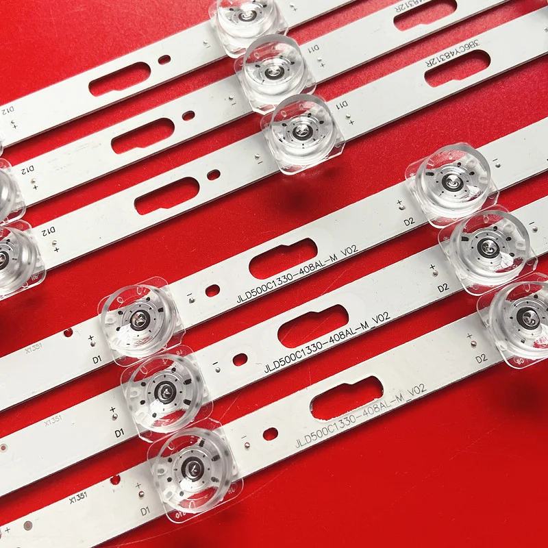 high quality led strips Samsung UN50TU8200 UE50TU8000 UE50TU7000 UE50  lamp strip JL.D500C1330-408AL-M AR