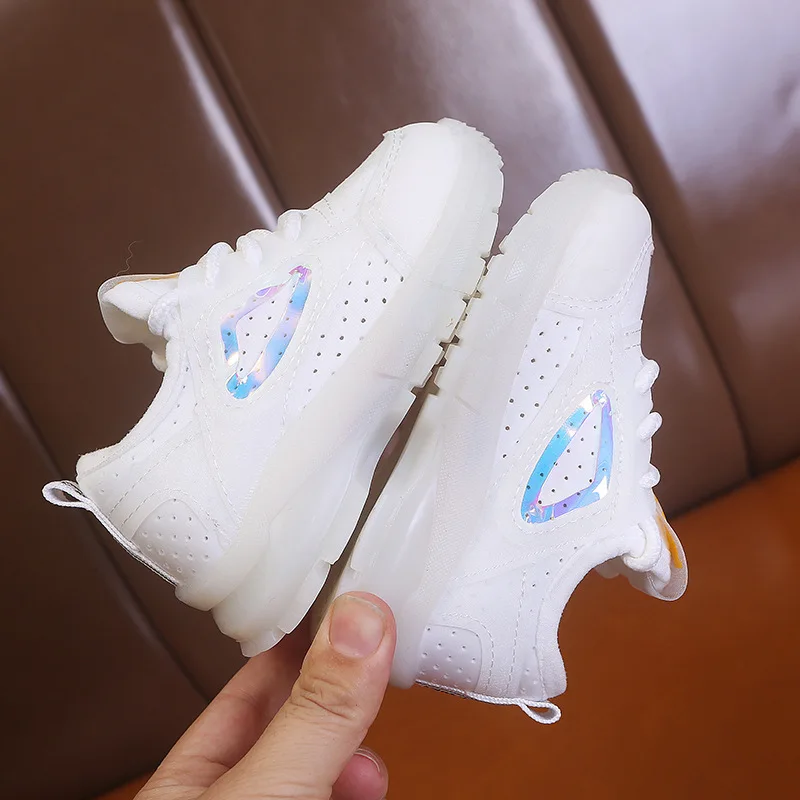 
Factory Wholesale Running Breathable Boy Light LED Light Shoes Sneakers 