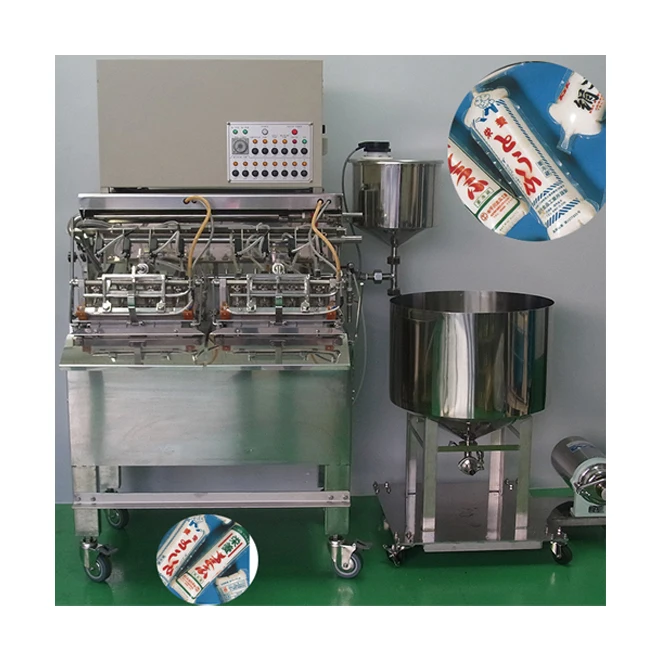 Factories Automatic Bottle Tofu Tube Liquid Filling Machine Tofu Machine For Food & Beverage Factory